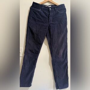 Norse Projects Navy Corduroy Trousers